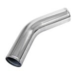 Aluminium elbow universal D-45/45 deggre 50cm