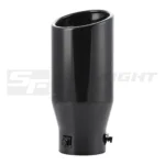 Black 101mm exhaust In-76 Slant cut