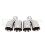 Double silver Tips set In-63 Out-89 Slant Cut L245/215