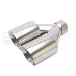 Double silver Tips set In-63 Out-89 Slant Cut L245/215 - Image 4