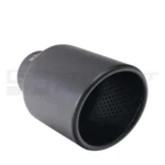 Black Exhaust Tips In-63 Out-101 Slant Cut - Image 4