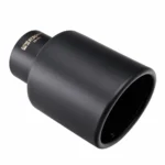 Black Exhaust Tips In-63 Out-101 Slant Cut - Image 5