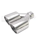 Double Silver Tips Set In-63 Out-89 Slant Cut L240/220 - Image 6