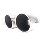 Double Silver Tips Set In-63 Out-102 Slant Cut L245/235 - Image 6