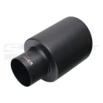 Black Exhaust Tips In-63 Out-101 Slant Cut - Image 6