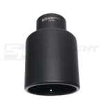 Black Exhaust Tips In-63 Out-101 Slant Cut - Image 7
