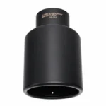 Black Exhaust Tips In-63 Out-101 Slant Cut - Image 7