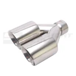 Double Silver Tips set In-63 Out-101 Slant Cut - Image 2