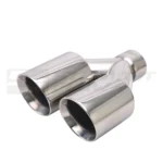 Double Silver Tips set In-63 Out-101 Slant Cut - Image 4