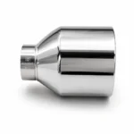 Single Silver slant Cut Tips In-63 Out-127
