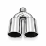 Double Oval exhaust tips