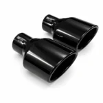 Audi RS style Black exhaust tips In-60 152x95