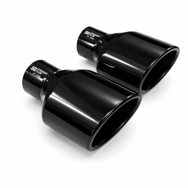 Audi RS style Black exhaust tips In-60 152x95