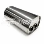 BMW E36 M3 style Muffler IN/Out-55 H-180 W-250 L-500