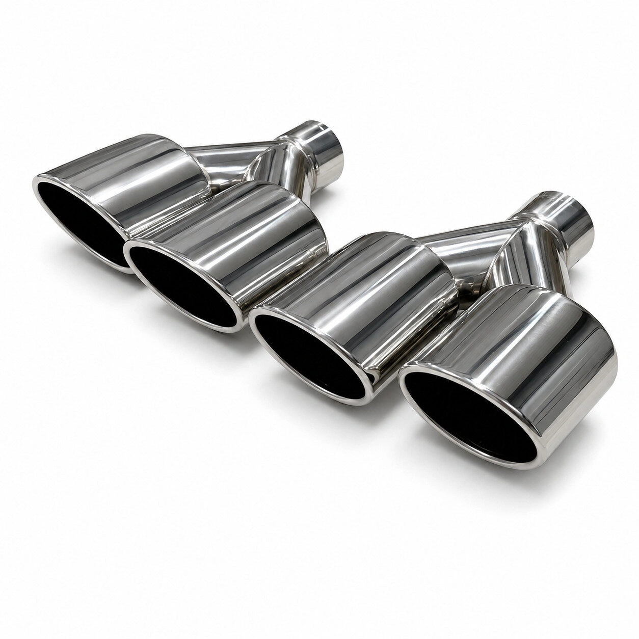 SF221 LR (5) Mercedes-benz AMG silver exhaust tips IN-Center - Image 1