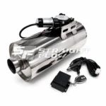Round Valve Muffler OD160 In-63mm L-400