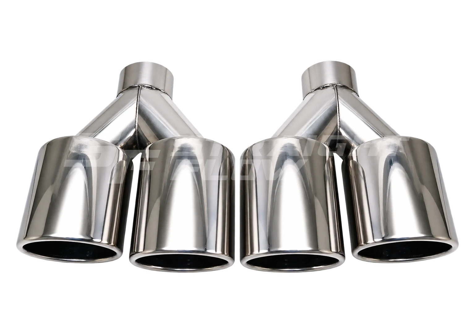a7a57468-663e-437f-b0bb-a108cd09e07d Double Silver Tips Set In-63 Out-102 Slant Cut L245/235 - Image 1