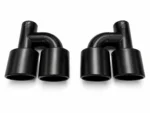Mercedes-benz AMG style Black exhaust tips  In-Offset - Image 2