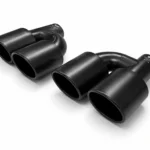 Mercedes-benz AMG style Black exhaust tips  In-Offset