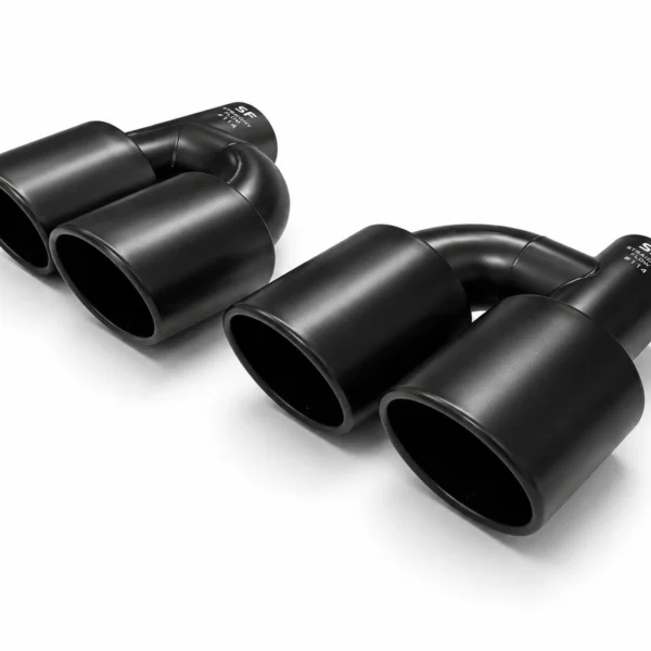 Mercedes-benz AMG style Black exhaust tips  In-Offset