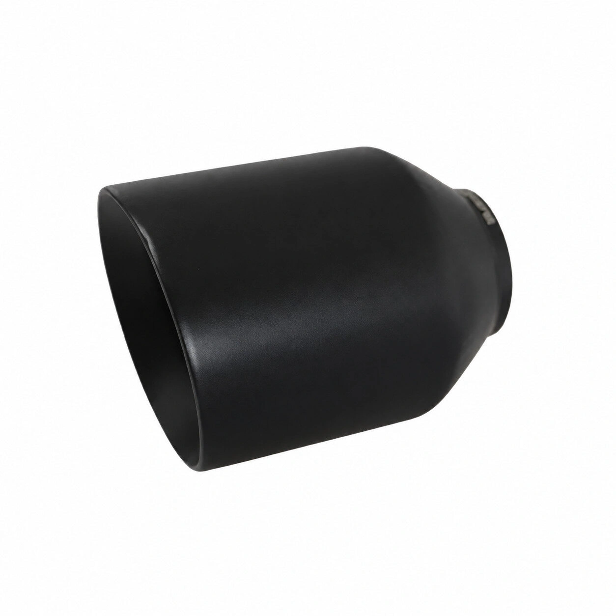 18355-clean-approved Black exhaust tips slant cut D-102 - Image 1