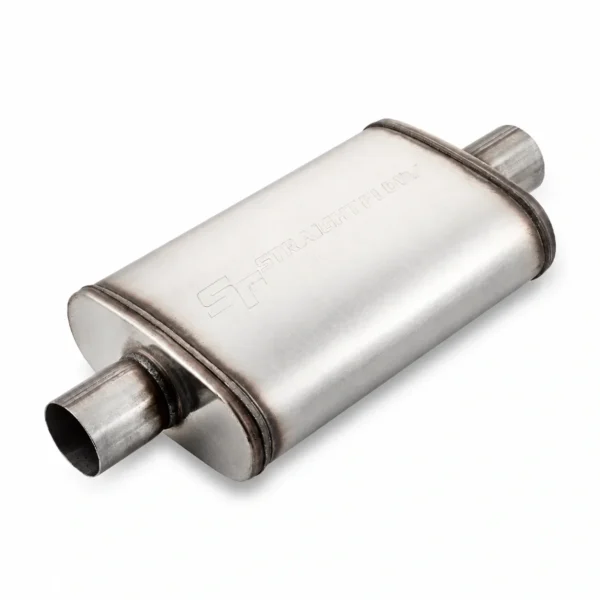Straightflow stainless steel muffler SKU 11216