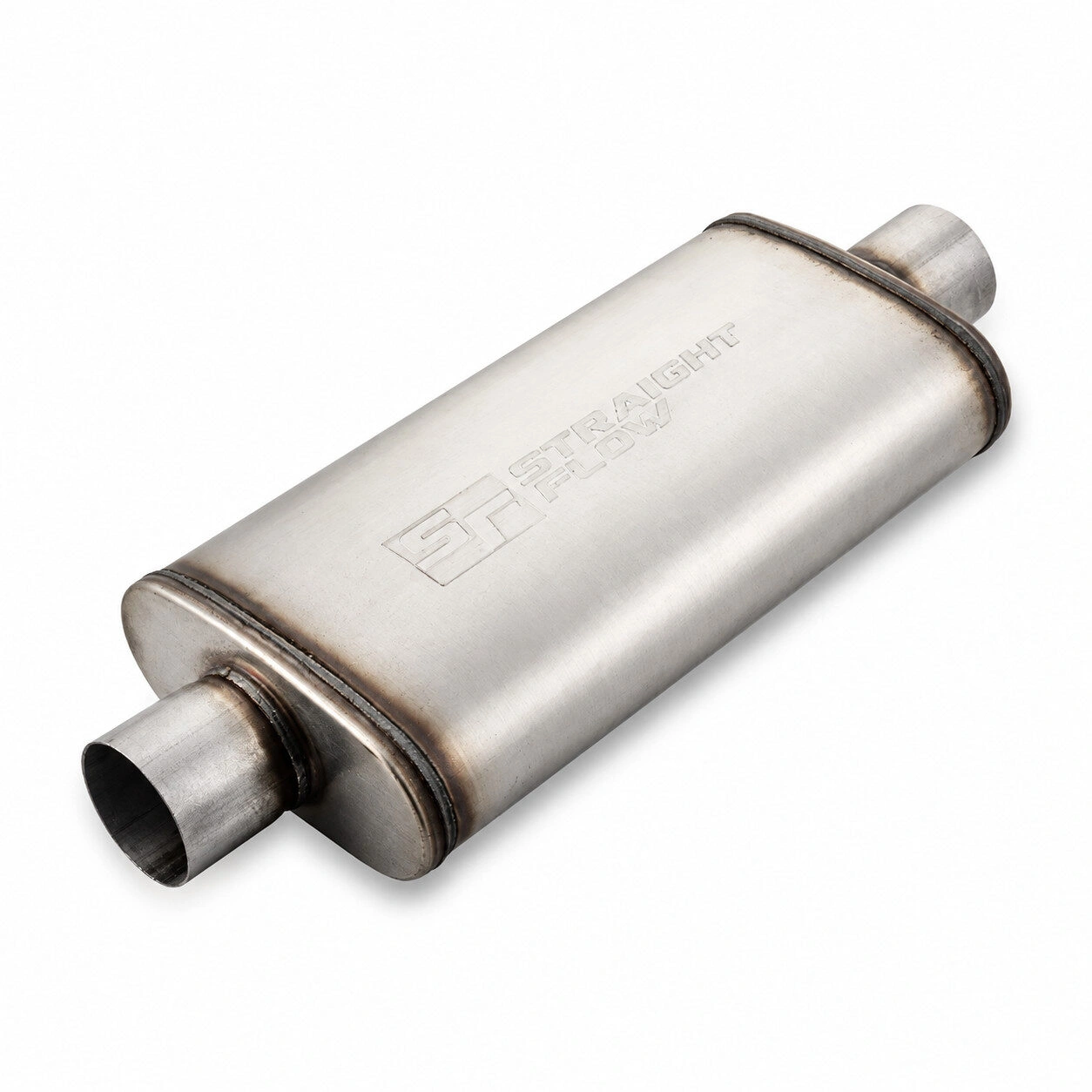 18401-clean-approved Muffler D-76 C/C 4x 9 18inch - Image 1
