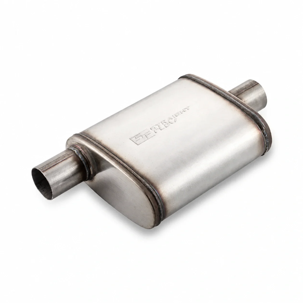 Straightflow stainless steel muffler D-60 C/K 4x9 11 inch