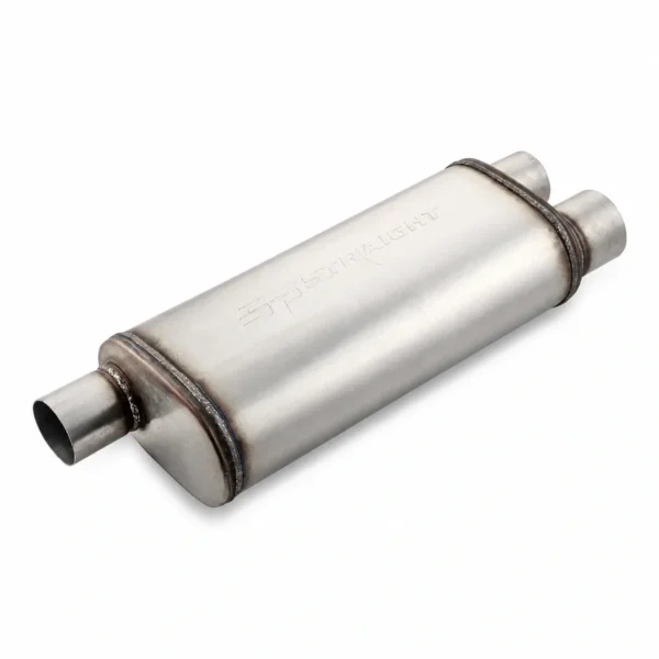 Straightflow stainless steel muffler SKU 12267