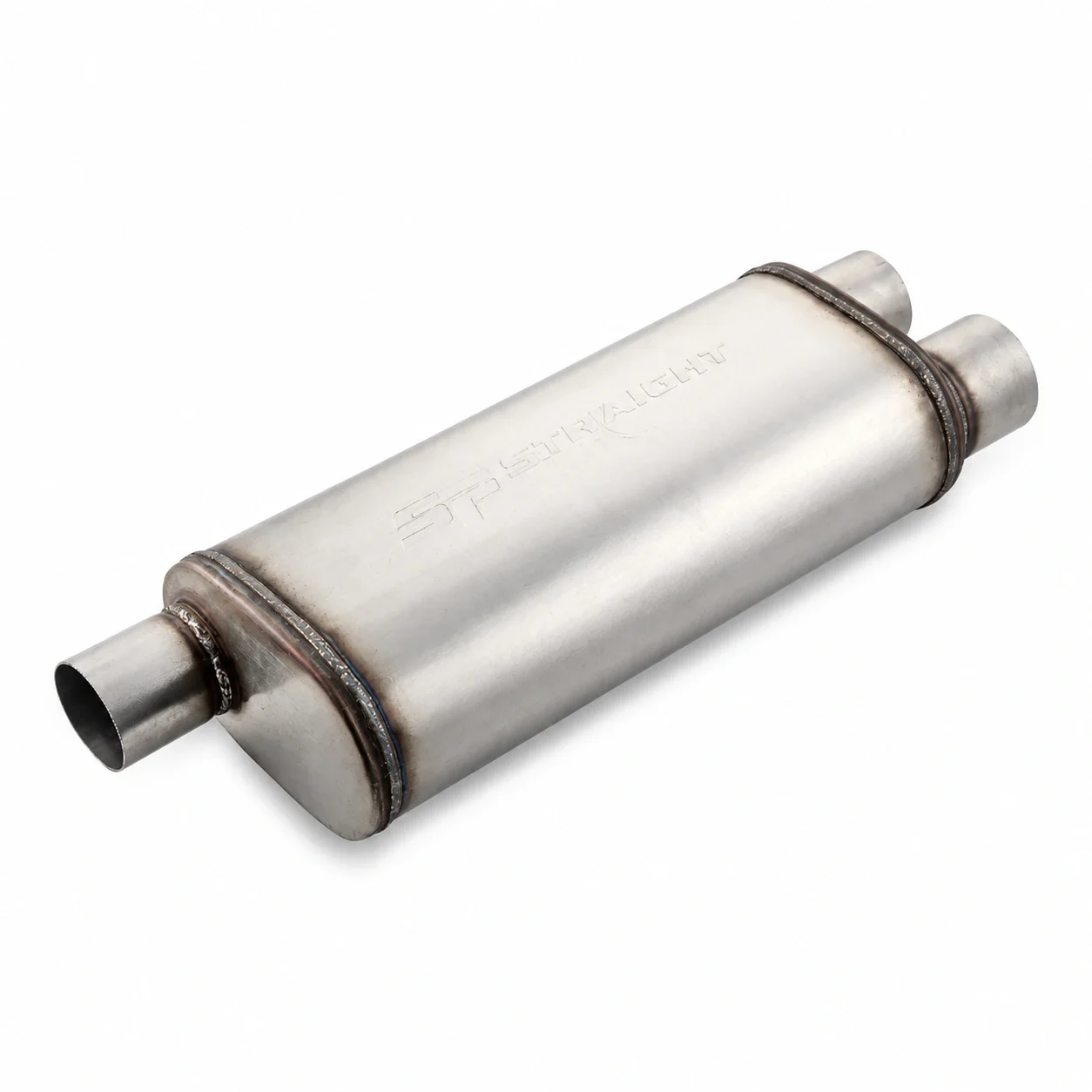 18412-clean-approved Straightflow stainless steel muffler SKU 12267