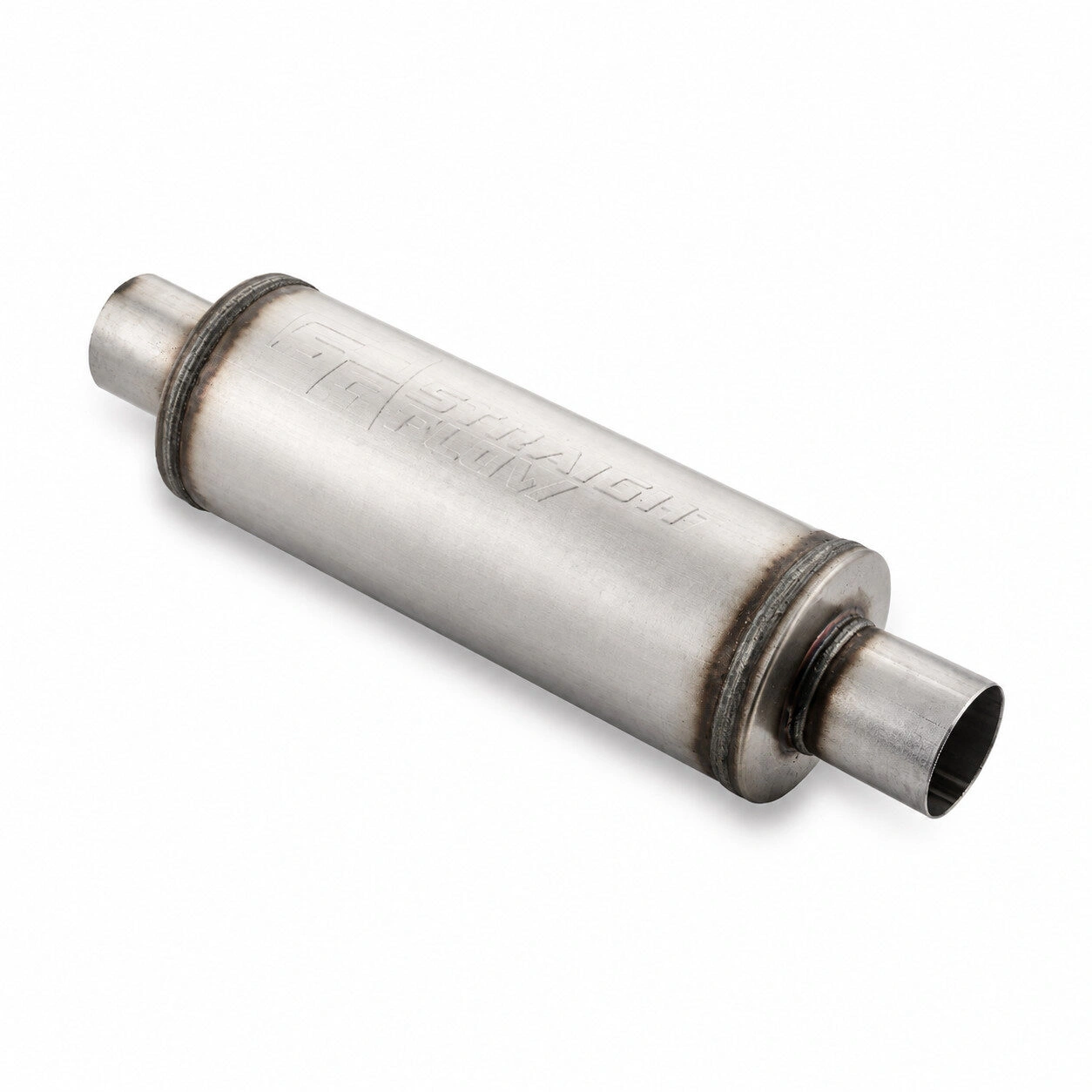 18417-clean-approved Muffler D-67 Round 5" 14inch - Image 1