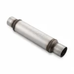 Muffler D-76  Round 4" 18inch - Image 2