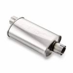 Muffler Oval C/O 115/185 L-320mm D-63 SS