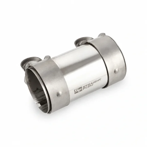 Full Stainless 2-Bolts pipe connectors