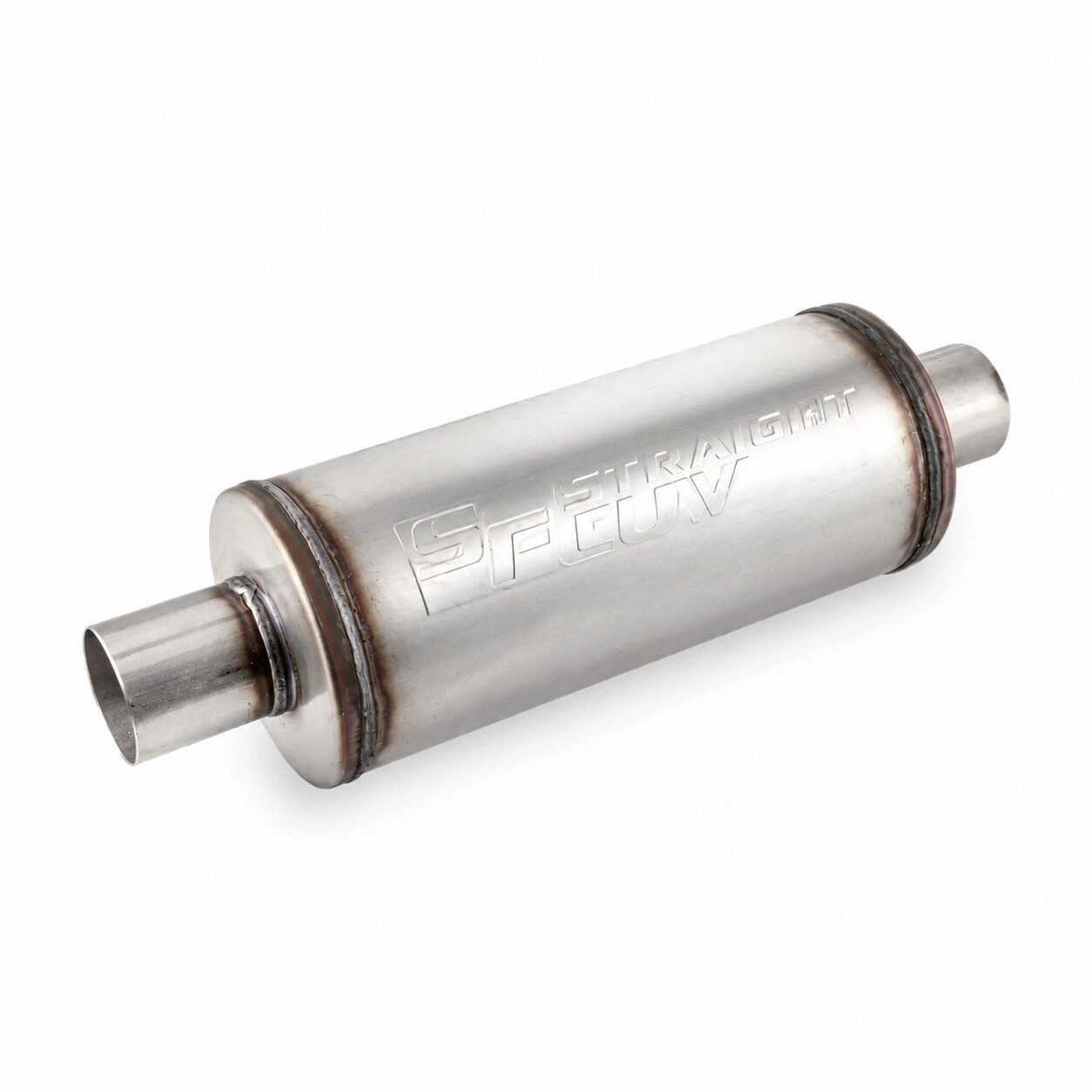 19045-clean-approved Round Stainless Steel Muffler