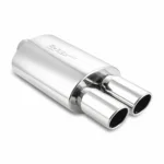 Muffler with Tips Slant cut