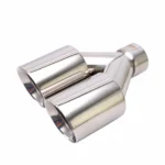 Double Silver Tips set In-63 Out-101 Slant Cut - Image 2