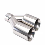 Double Silver Tips set In-63 Out-101 Slant Cut - Image 3