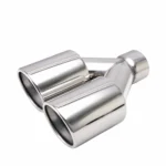 Double Silver Tips Set In-63 Out-89 Slant Cut L240/220 - Image 6