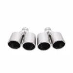 Double Silver Tips Set In-63 Out-102 Slant Cut L245/235 - Image 2
