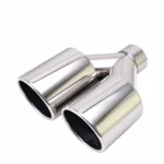Double Silver Tips Set In-63 Out-102 Slant Cut L245/235 - Image 7