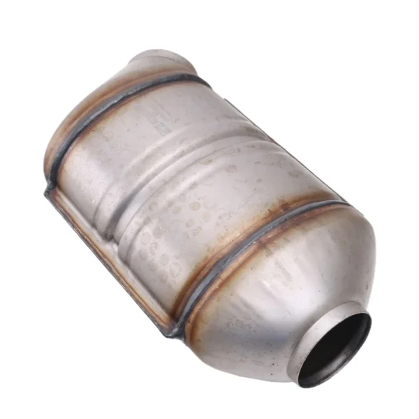 Straightflow catalytic converter